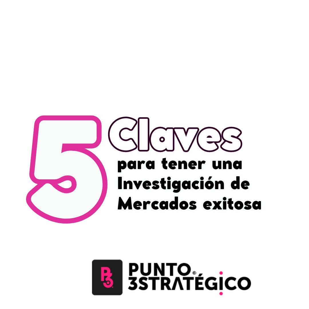 5 Claves para tener una Investigación de Mercados exitosa